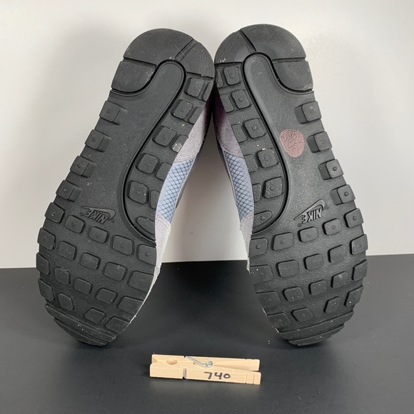 Nike MD Runner 2 Mid Athletic Running Sneakers Gray Purple Womens 8 - Picture 7 of 10